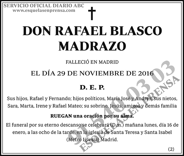 Rafael Blasco Madrazo